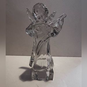 Crystal Mandolin Angel Very Heavy Like New, No Box Brand Unknown,